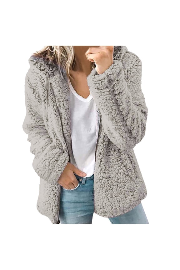 Snow Jackets for Women Waterproof Coats Cold Weather Outwear Shearling Shaggy Sherpa Lined Anoraks