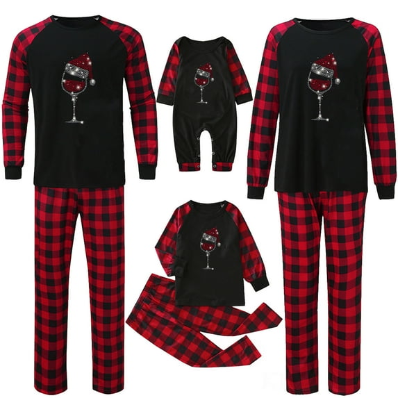 yoeyez Under 25 Dollar Items Matching Family Christmas Pajamas Family Christmas Matching Sets Matching Family Pajamas Holiday Jammies Sleepwear