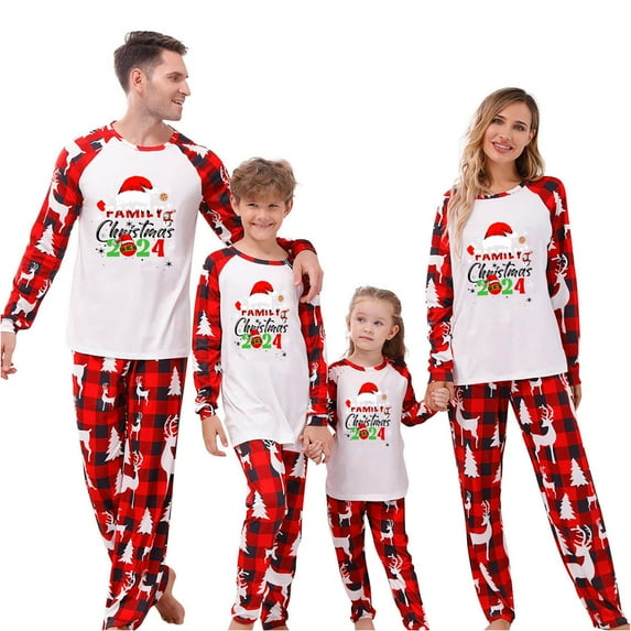 yoeyez Under 25 Dollar Items Matching Family Christmas Pajamas Family Christmas Matching Sets Matching Family Pajamas Holiday Jammies Sleepwear