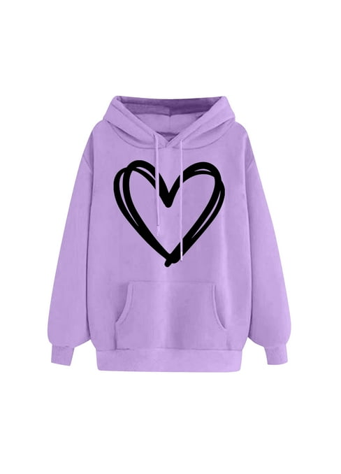 Solid Kangaroo Pocket Hoodie Casual Long Sleeve Drawstring - Temu New