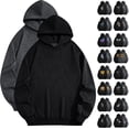 thumbnail image 1 of yoeyez Zip Up Hoodie Women Casual Long Sleeve Tunic Sweatshirts Oversized Fashion Long Fall Fleece Jacket Coat with Pocket Pink,XL, 1 of 7