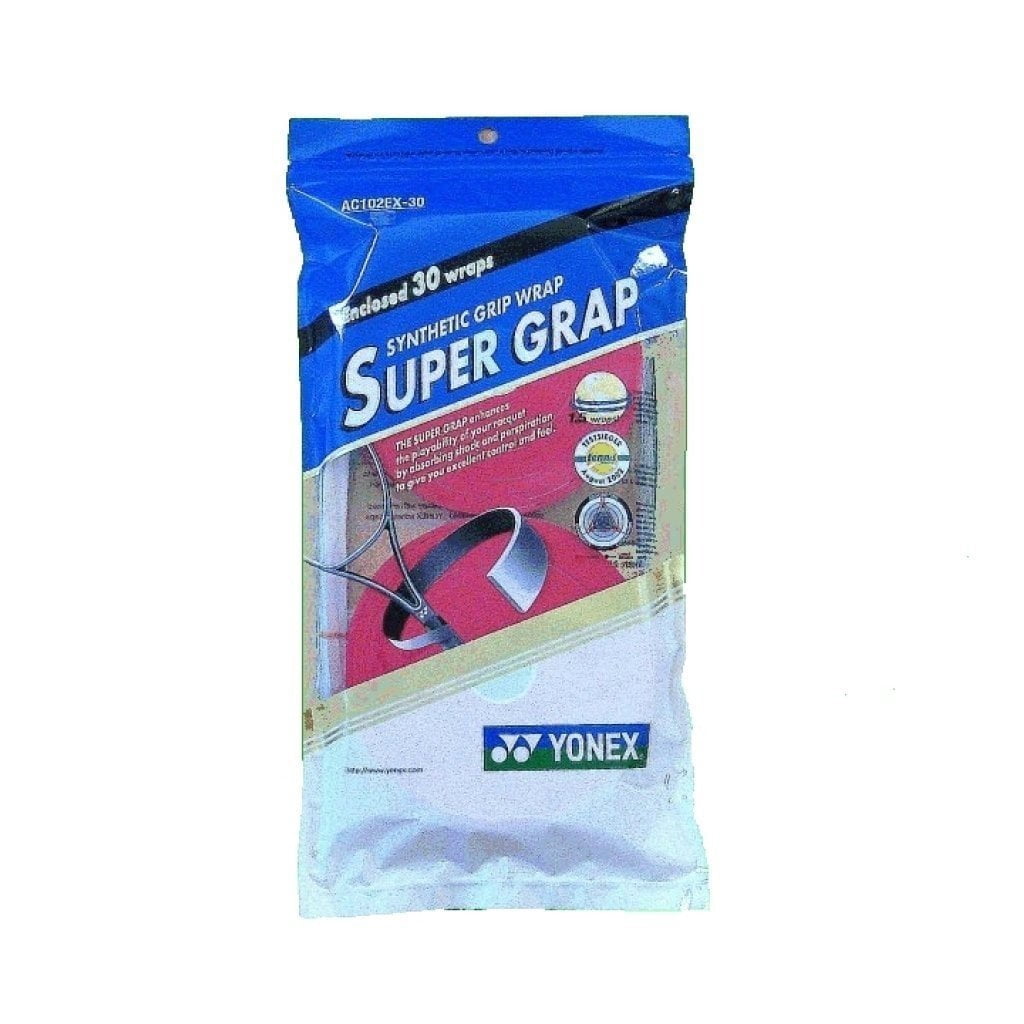Yonex Super GRAP 30 Overgrip Tennis Squash - Choice of Color