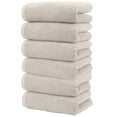 thumbnail image 1 of RoamHome 6PCS Cotton Towels, Soft & Absorbent Face Towels, Quick Dry Washcloths for Travel, Outdoor, Family Use, Breathable, Lightweight, for Men, Women, and Kids ,30.7x13.8in, 1 of 6