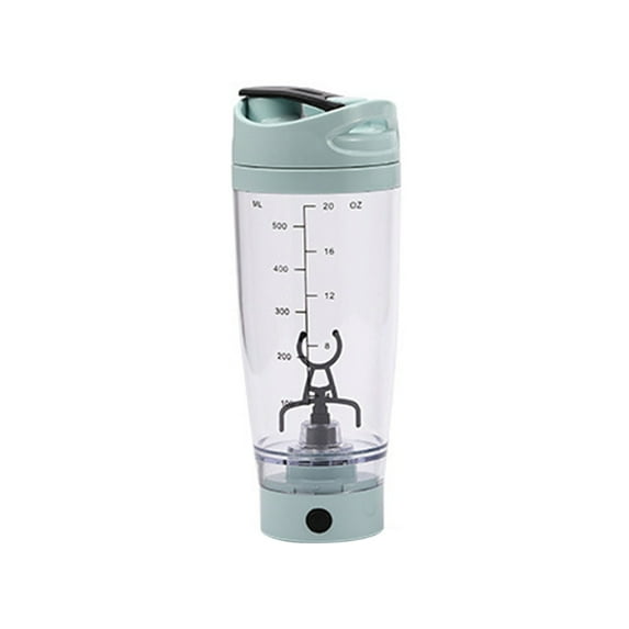 RoamHome Coffee Stirring Blender Cup for Home Office, Wireless Magnetic Rotating Electric Automatic Bottle Milk Cup Coffee Mug, 500ml, Kitchen Supplies, Gift for Family Friend (Mint Green, 1PC)