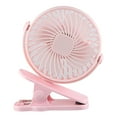 thumbnail image 1 of RoamHome Electric Clip-on Mini Fan Charging Small Fans USB Rechargeable Handheld Battery Powered Portable Fans Personal Cooling Fan That Blows Cold Air (Pink), 1 of 7