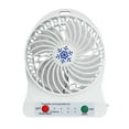 thumbnail image 1 of RoamHome Electric Mini Fan Charging 3 Gears, Small Fans USB Rechargeable Handheld Battery Powered Portable Fans Personal Cooling Fan That Blows Cold Air (White), 1 of 8