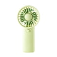 thumbnail image 1 of RoamHome Electric Mini Fan Charging Small Fans Handheld 1 x AAA Battery Powered Portable Fans Personal Cooling Fan That Blows Cold Air, Battery Not Included (Green), 1 of 8
