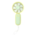 thumbnail image 1 of RoamHome Electric Mini Fan Charging Small Fans USB Rechargeable Handheld Battery Powered Portable Fans Personal Cooling Fan That Blows Cold Air (Yellow), 1 of 7