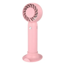 RoamHome Electric Mini Fan Charging Small Fans USB Rechargeable Handheld Battery Powered Portable Fans Personal Cooling Fan That Blows Cold Air (A)