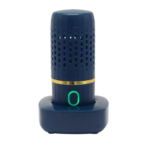 RoamHome Fruit Vegetable Cleaner Machine, Electric Fruit Cleaning Device with USB Charging Base, Purifier for Meat Fruit Vegetable Rice, Home Supplies, Ideal Gifts (Blue, 1PC)