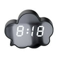 thumbnail image 1 of RoamHome Home Mini Clock with LCD Digital Display, Luminous Small Alarm Clock for Kids Children Students, Automatic Call Clock, Home Supplies, Ideal Gifts (Black, 1PC), 1 of 8