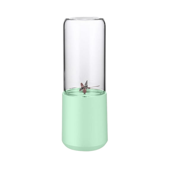 RoamHome Mini Juicer for Fruit & Vegetable, 600ml 6-Blade Handheld Portable Electric Blender Cup for Home Travel Outdoor, 1200mAh, Kitchen Supplies, Gift for Family Friend (Green, 1PC)