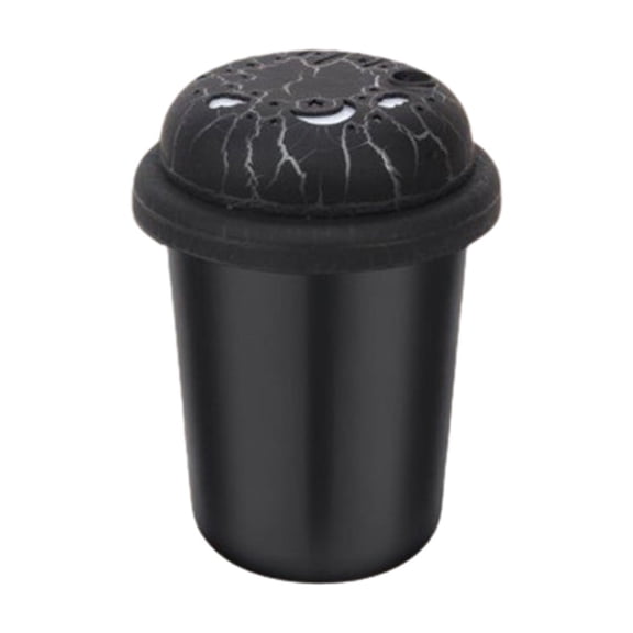 RoamHome Mini Portable Desktop Humidifier with Lights, 300ml Large Mist USB Rechargeable, Wireless Electric Humidifier for Car Home Office, Home Supplies, Ideal Gifts (Black, 1PC)