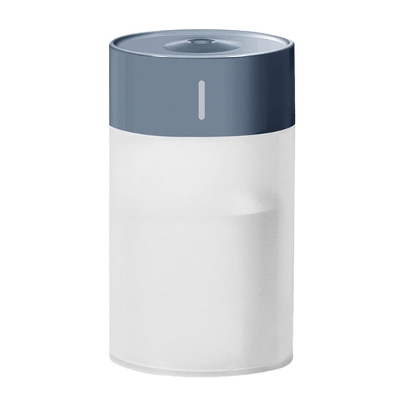 RoamHome Mini Portable Desktop Humidifier with Lights, Cold Mist USB Rechargeable 260ml, Wireless Electric Humidifier for Car Home Office, Home Supplies, Ideal Gifts (Gray, 1PC)