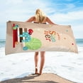 thumbnail image 1 of RoamHome Pink Beach Towel, Microfiber Beach Towel Oversized Quick Dry, Extra Large 59x29.5inch Travel Towel Sand Proof Beach Towel Lightweight Towels for Swimming Pool, Camping, Yoga, Gym Sports, 1 of 9