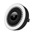 thumbnail image 1 of RoamHome Portable Desk Fan Desktop Mini Fan with Digital Display, Mute USB Rechargeable Tabletop Personal Cooling Fans High Appearance Gift for Students Workers (A), 1 of 5