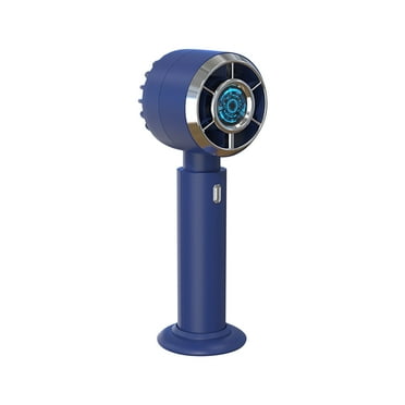 RoamHome Portable Desk Fan Small Quiet Desktop Mini Fan, Mute USB Rechargeable Tabletop Personal Cooling Fans for Bedroom Office, High Appearance Gift for Students Workers (Blue)