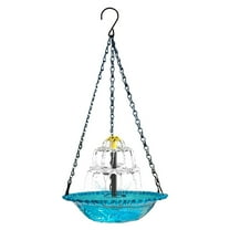RoamHome Solar-Powered Floating Bird Feeder & Birdbath - Automatic Charging Outdoor Decor for Garden, Backyard, Patio - Multifunctional Gift for Bird Watchers, Nature Lovers & Gardeners.