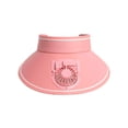 thumbnail image 1 of RoamHome Sun Visor Hat with Mini Fan Rechargeable, 360 Degree Rotating, Summer Sunscreen Big Eaves Outdoor Cool Hat for Outdoor Hiking Fishing Camping Riding Beach (Pink), 1 of 8