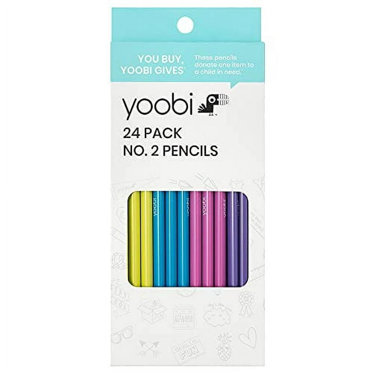Yoobi Ergonomic Pre-sharpened No. 2 Pencils, 24 ct – MoxieTizzy