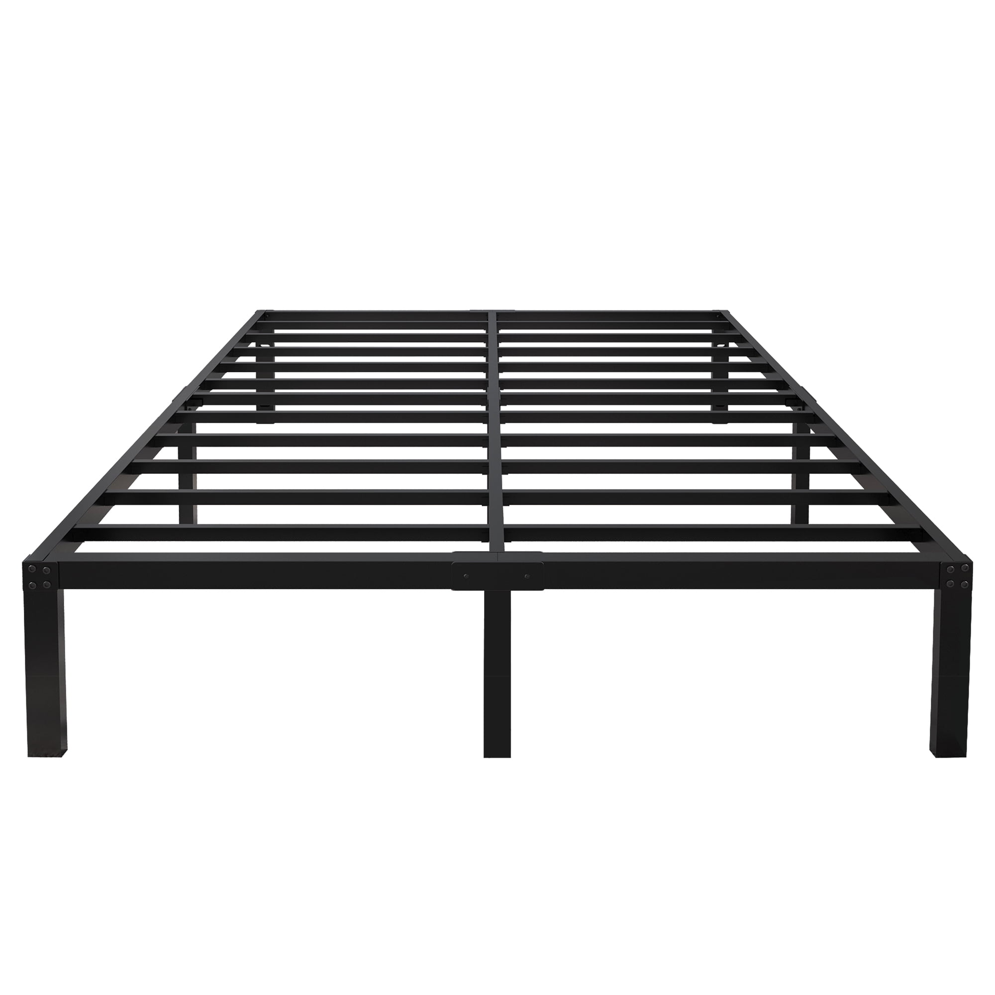 "Yookare Queen Size 14"" 3500Lbs Heavy Duty Metal Platform Bed Frame