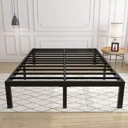 Metal platform bed frame king walmart discount
