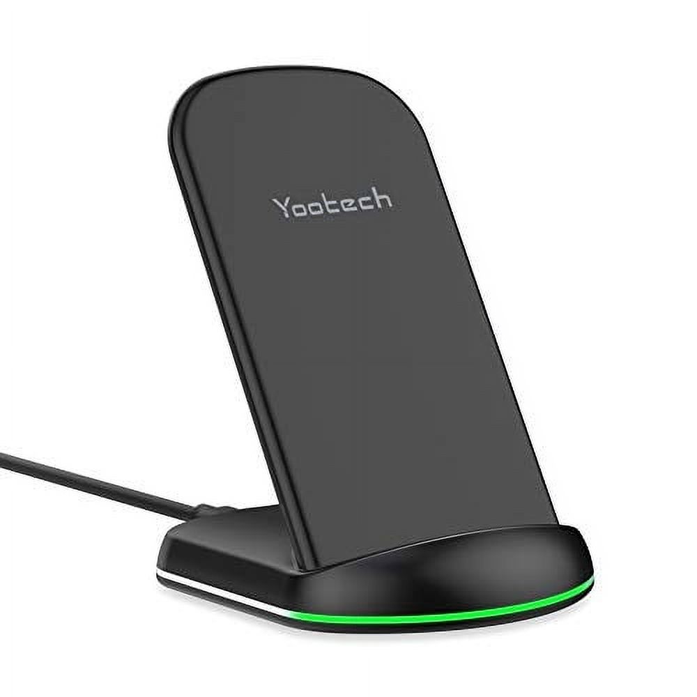 yootech fast wireless charger, 10w qicertified wireless charging stand