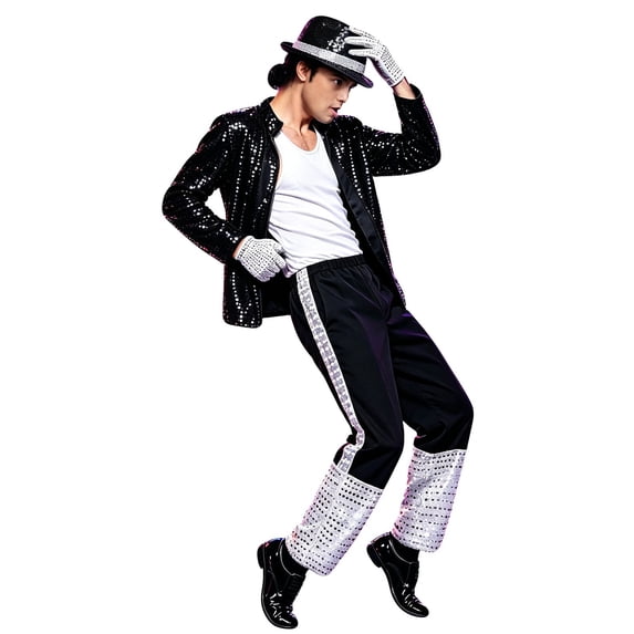 yoplnin Popstar πostume, 80s ππΌππππΊπ²s For Men, 90s Retro Outfits Party