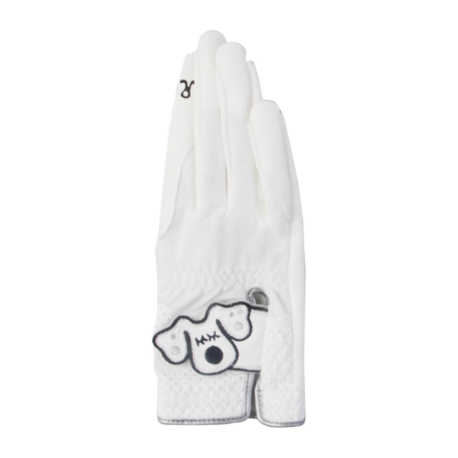 yotijar 1 Pair of Fingerless Golf Gloves Golfer Gloves for Golf Swing