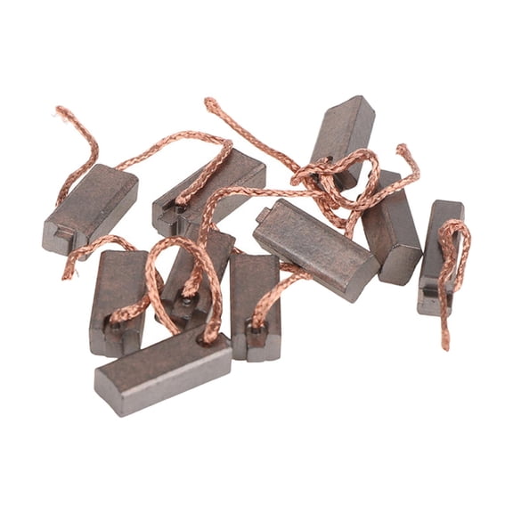 yotijar 10 Pieces Generic Carbon Brush Replacement Part for Automobile Auto Car