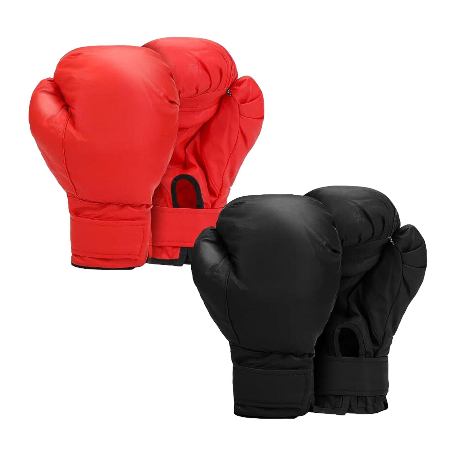 Brand New 16oz Sets 2 Adult Headgear 2 Pair Boxing Punching Gloves Walmart