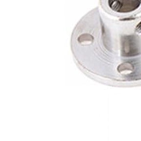 yotijar 2X Flange Coupling Connector Professional for DIY Model Shaft Connection Rigid