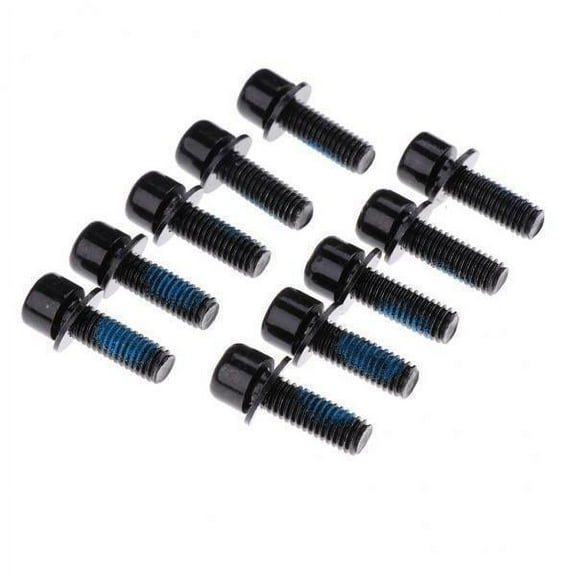 yotijar 2x10Pcs 16.5mm Bike Brake Disc Bolts Screws Bike Disc Brake Cycle Rotor Screws 2 Pcs