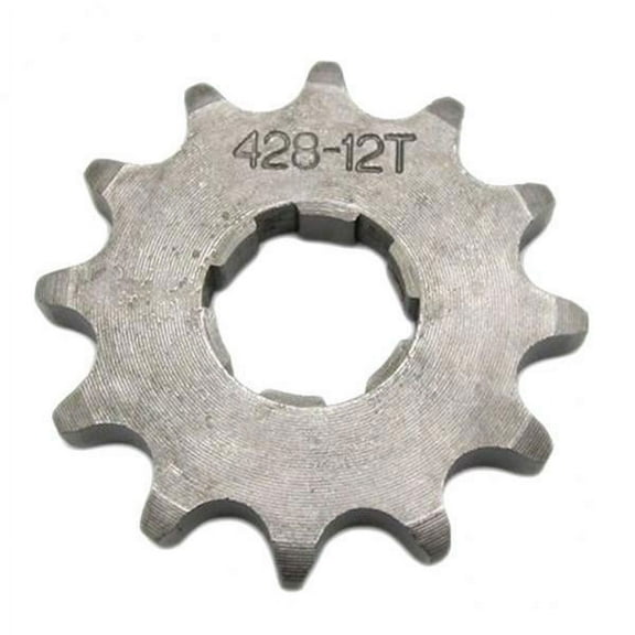 yotijar 2x12T 20mm 428 Chain Front Sprocket Cog Dirt Bike ATV , as described, 2 Pcs