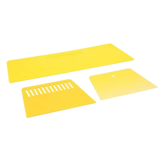 yotijar 3 Pieces Auto Body Filler Spreaders Wallpaper Scraper for Home Cleaning