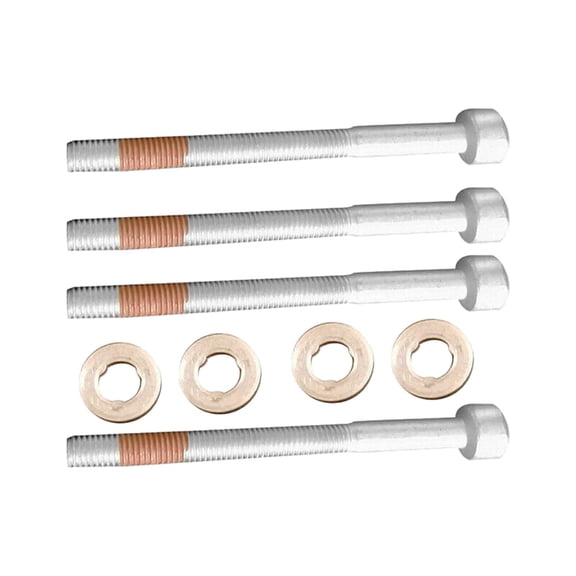 yotijar 4 Pieces Fuel Bolt and Washer Seal Set Metal for Mercedes-