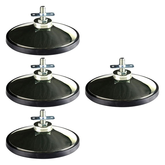 yotijar 4 Pieces Table Feet Parts Cushion Pool Table Leveling Riser for Table Tennis