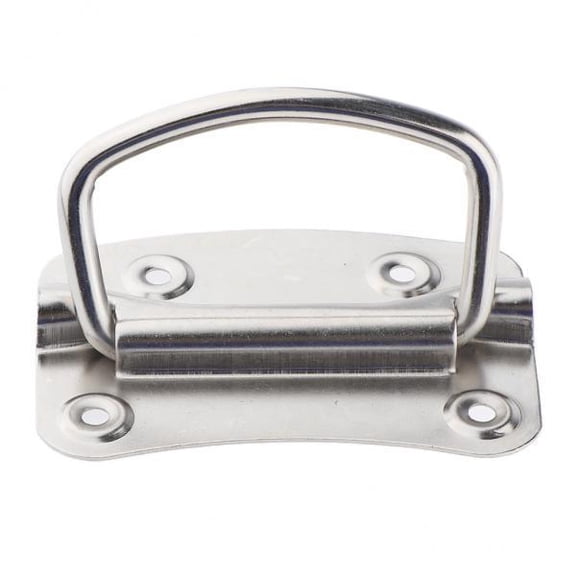 yotijar 4X Stainless Steel Flush Mount Lifting Pull Handle for Marine Boat Locker