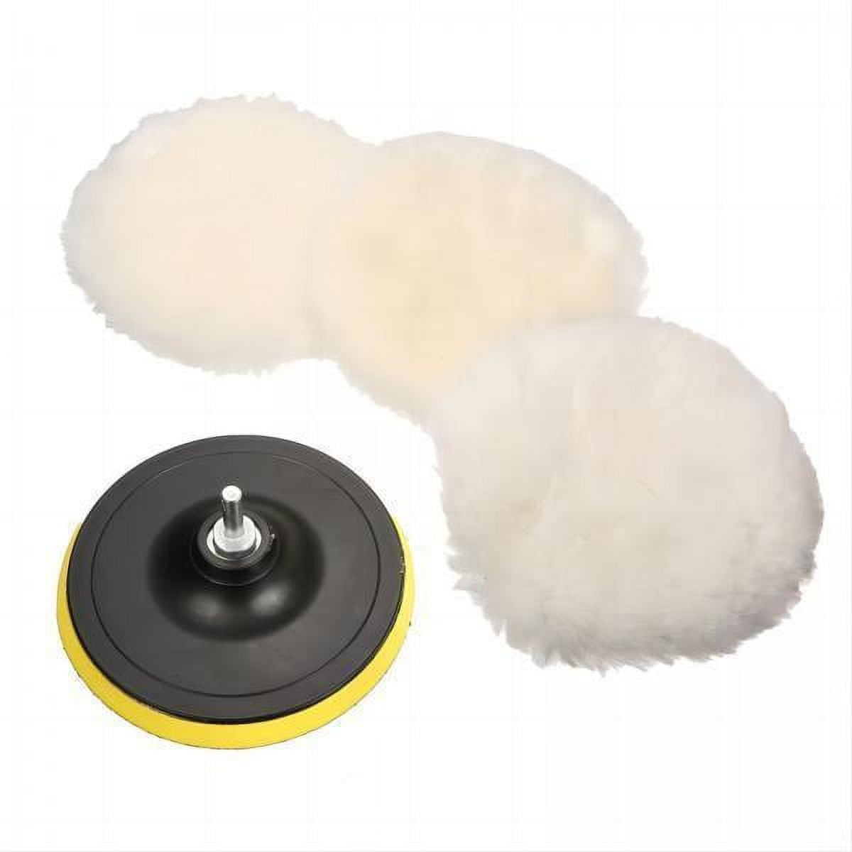 yotijar 6X 5Pcs Polishing Buffing Pads for Car Buffer Polisher Compounding Machine 3 6 Pcs