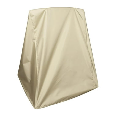 yotijar Boat Seat Cover Dustproof Weather Resistant Outdoor Heavy Duty Oxford Fabric Beige Apricot