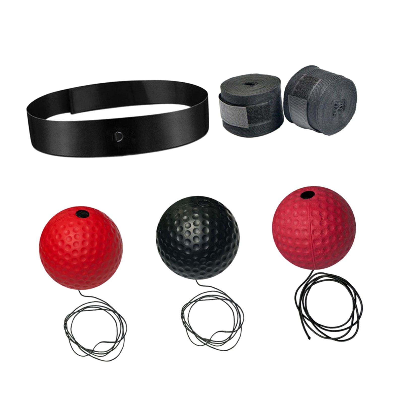yotijar Boxing Ball Headband Punch Ball Boxing Speed Ball Adjustable