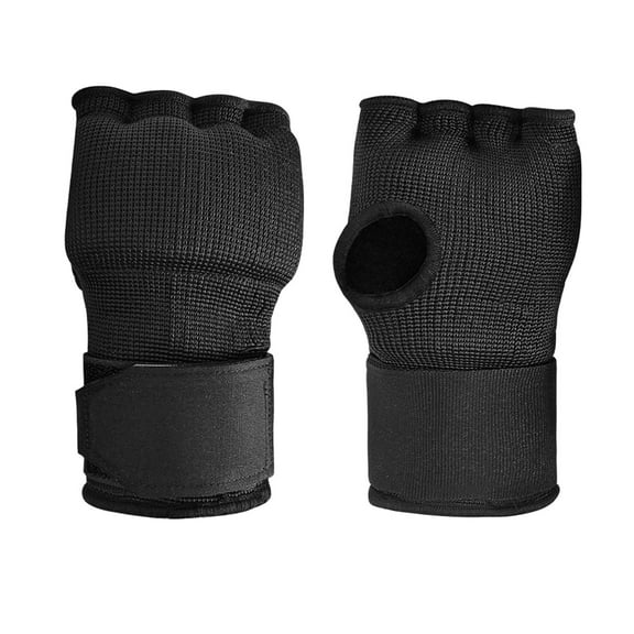 yotijar Boxing Inner Gloves Comfortable Hand Wraps for Taekwondo Karate Martial Arts Black