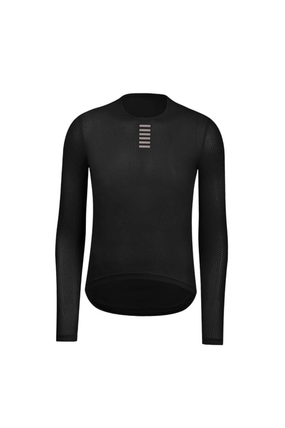Cycling Jersey Moisture Wicking Base Shirt Top Long Sleeves Breathable Riding Shirt Cycling Underwear for Golf Riding Fitness M