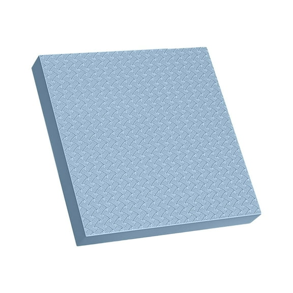 yotijar Exercise Balance Pad Women Non Slip Practice Soft Exercise Pad Balance Board Blue 40x40x5cm