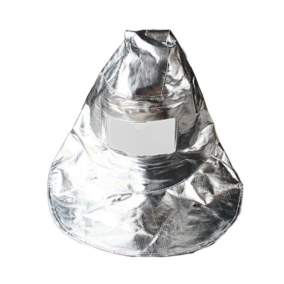 yotijar Fire Resistant Face Hood Fire Resistant for Chemical Furnace Ceramics