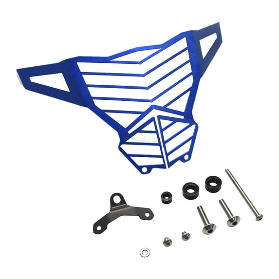 yotijar Front Headlight Guard Cover Motorcycle Protector Cover Easy Installation Spare Parts Premium Professional Replaces Protection Blue