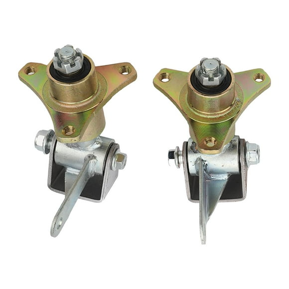yotijar Front Wheel Hubs Steering Spindle Replacements for Go Kart ATV Quad Bike