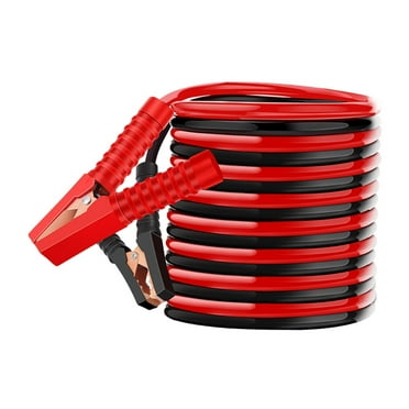 yotijar Heavy Duty Cables Easy to Operate Leakproof Automotive Booster Cables 4m Thickened