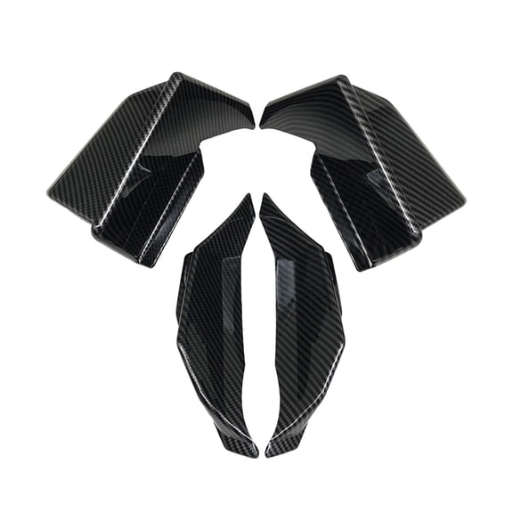 yotijar Motorcycle Aerodynamic Winglet for Adv160 2022-2024 Replace Parts Black Strips