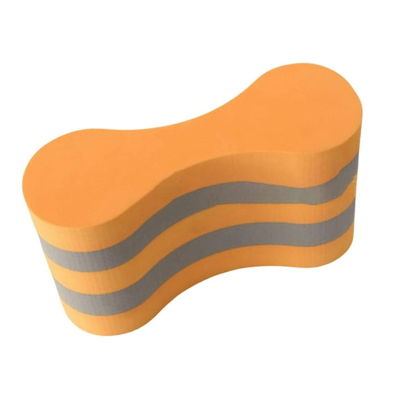 yotijar Pull Buoy EVA Multi Layers Legs and Hips Support for Junior Beginners Orange